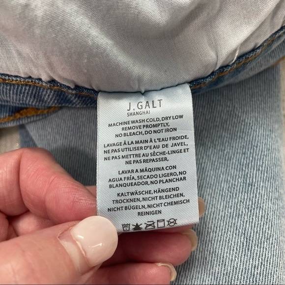 J. Galt Mid-Rise Medium Wash Bootcut Jeans Size Small - Picture 8 of 9